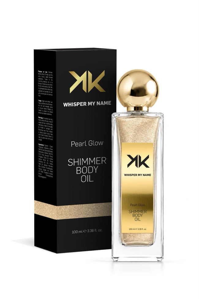 Whisper My Name Pearl Glow — Shimmer Body Oil