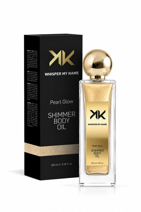 Whisper My Name Pearl Glow — Shimmer Body Oil