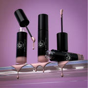 The pink liquid brightener.